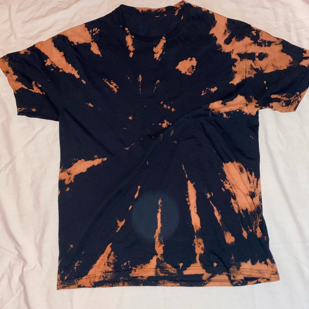 Bleach tye dye shirt